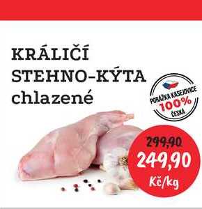 Rabbit Králičí stehno-kýta 1kg chlazená 