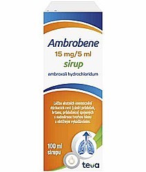Ambrobene 15 mg/5 ml sirup 100 ml