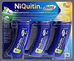 NiQuitin mini 4 mg lisované pastilky