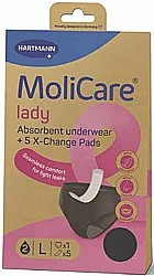 MoliCare absorpční prádlo + 5 Pads lady 1 ks