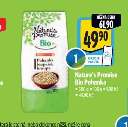   Nature's Promise Bio Pohanka 500 g 