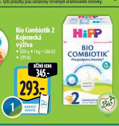 Bio Combiotik 2 HiPP Kojenecká výživa 500 g