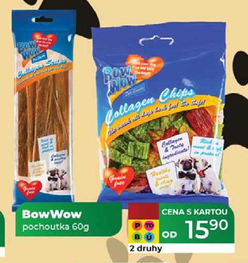 Bow Wow pochoutka 60g 