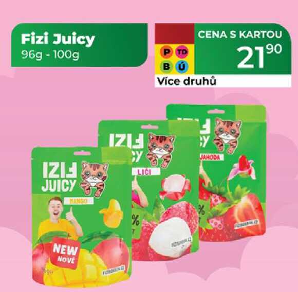 Fizi Juicy 96g - 100g  