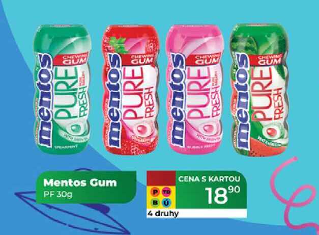 Mentos Gum PF 30g  