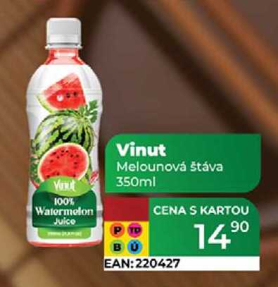 Vinut Melounová štáva 350ml 