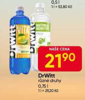 DrWitt různé druhy 0,75 l