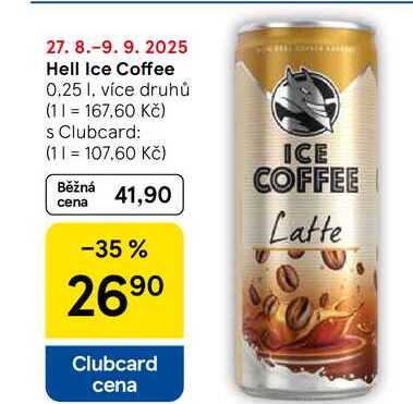 Hell Ice Coffee, 0.25 l, více druhů  