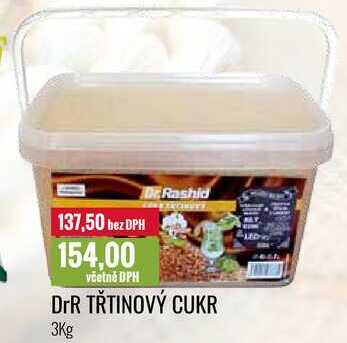 DrR TŘTINOVÝ CUKR 3Kg 