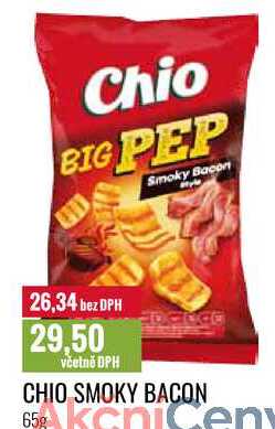 CHIO SMOKY BACON 65g