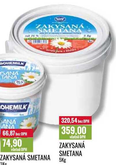 ZAKYSANÁ SMETANA 5Kg 