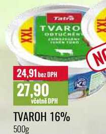TVAROH 16% 500g