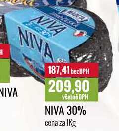 NIVA 30% cena za 1Kg 