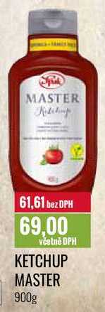 KETCHUP MASTER 900g 