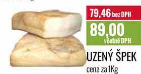 UZENÝ ŠPEK cena za 1Kg 