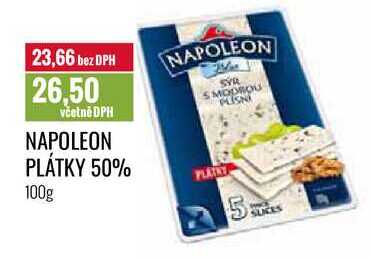 NAPOLEON PLÁTKY 50% 100g 