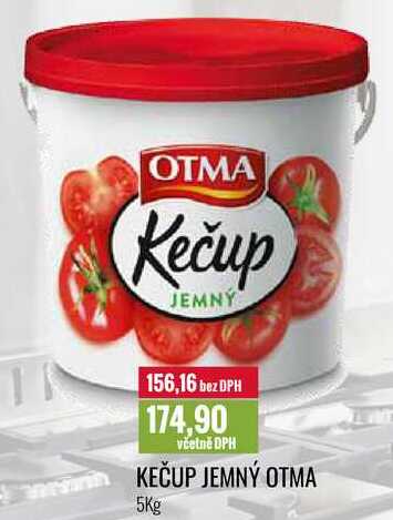 KEČUP JEMNÝ OTMA 5Kg 