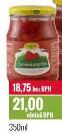 Červená paprika 350ml