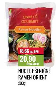 NUDLE PŠENIČNÉ RAMEN ORIENT 200g 