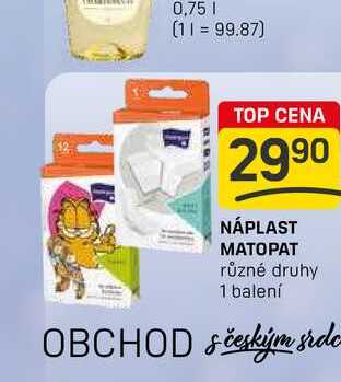 NÁPLAST MATOPAT různé druhy 1 balení