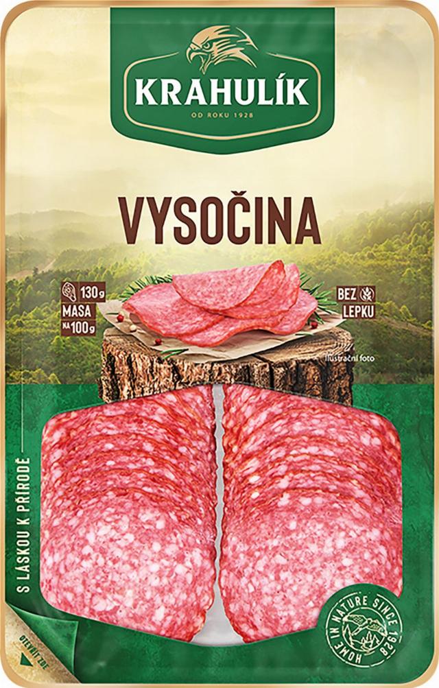 Krahulík Vysočina krájená
