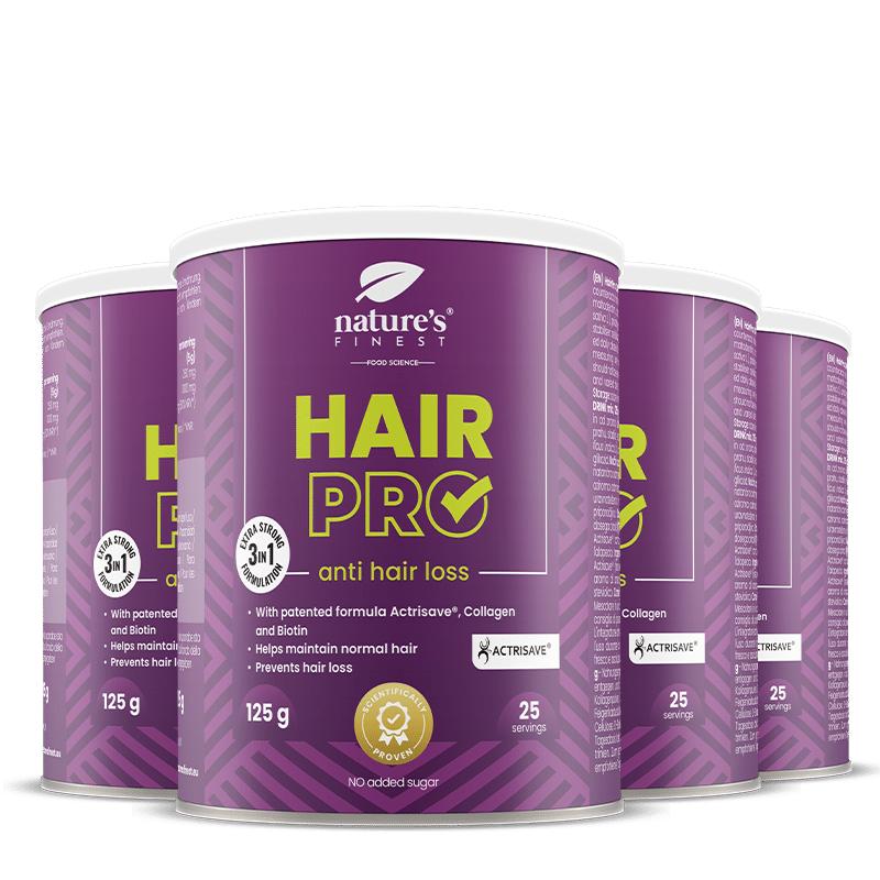 Hair PRO 4X: Biotin a Kolagen pro Zdravý Růst Vlasů