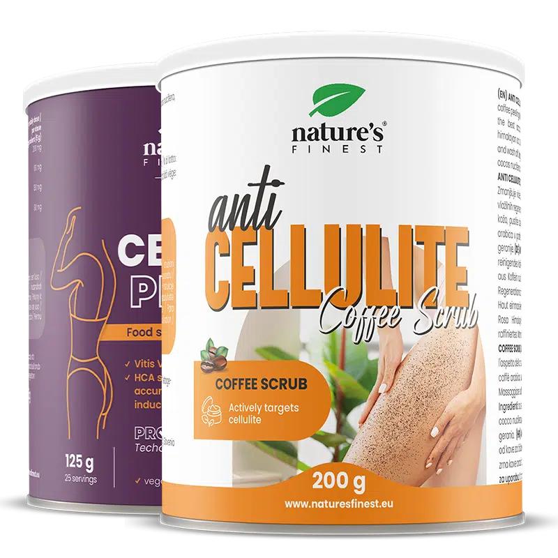 Double Cellulite Attack | Eliminujte celulit | Cellulite Coffee Scrub | Hydroxycitric Acid | HCA | 325g