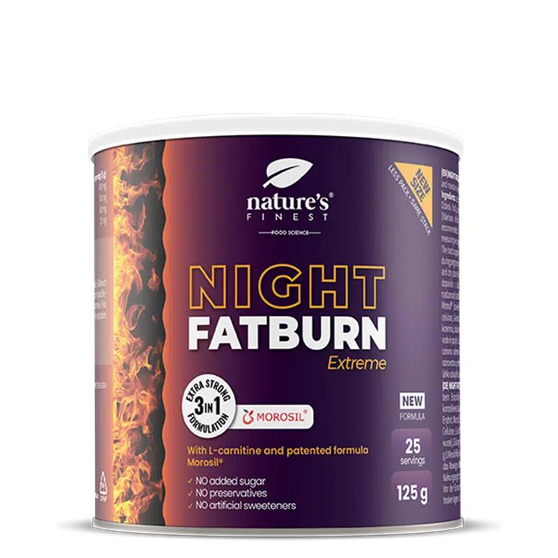 Night FatBurn Extreme | Noční spalovač tuků | Hubnutí během spánku | Zmenšení obvodu pasu | Přírodní | Extrakt z červeného pomeranče Morosil®