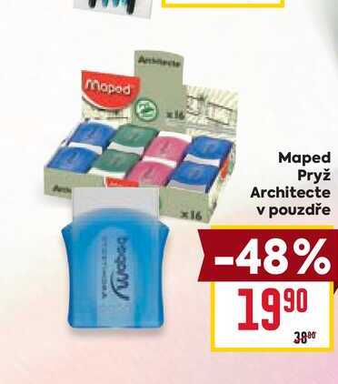 Maped Pryž Architecte v pouzdře 