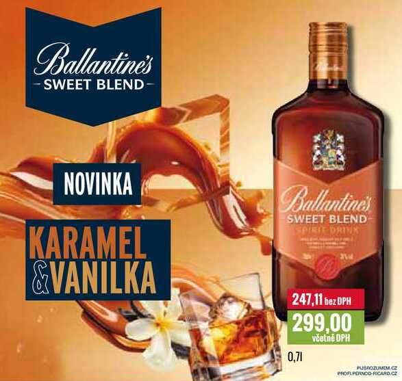 Ballantine's SWEET BLEND 0,7l