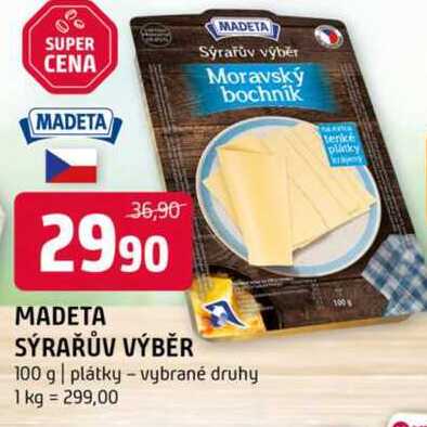 MADETA SÝRAŘŮV VÝBĚR 100 g