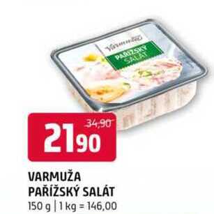VARMUŽA PAŘÍŽSKÝ SALÁT 150 g