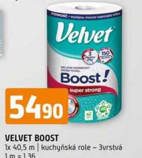 VELVET BOOST 1 x 40,5 m