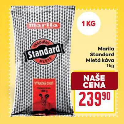 Marila Standard Mletá káva 1kg