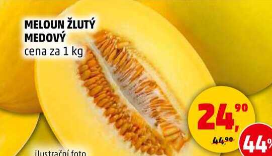 MELOUN ŽLUTÝ MEDOVÝ, 1 kg
