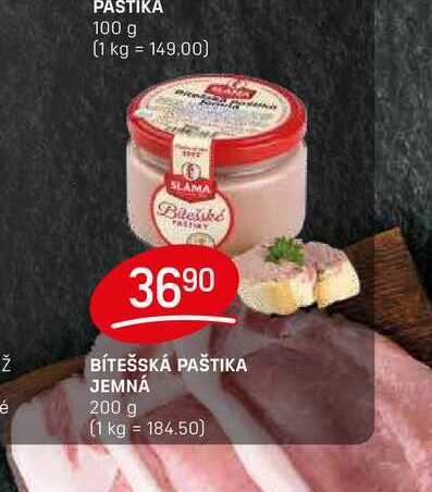 BÍTEŠSKÁ PAŠTIKA JEMNÁ 200 g