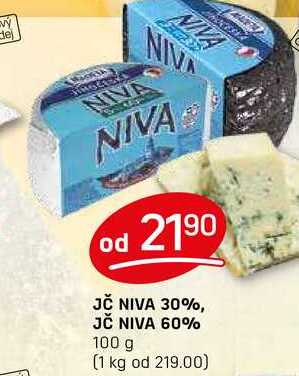 JČ NIVA 30%, JČ NIVA 60% 100g