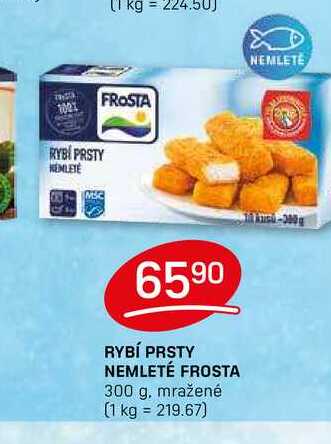 RYBÍ PRSTY NEMLETÉ FROSTA 300 g