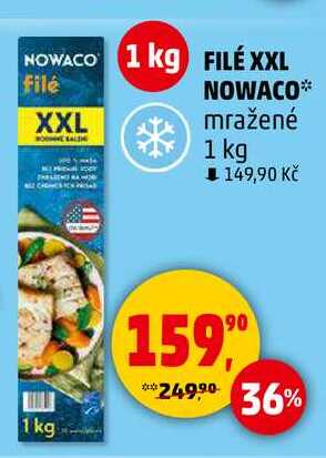 File NOWACO XXL mražené, 1 kg 