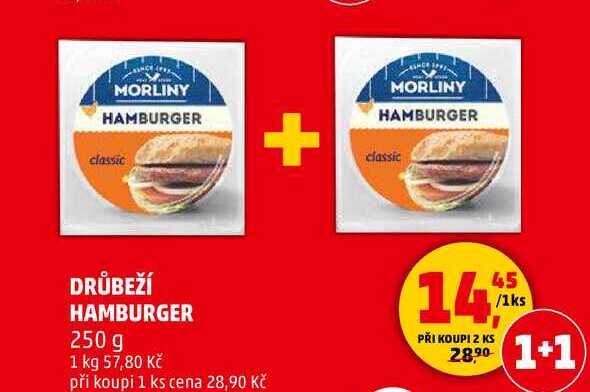 DRŮBEŽÍ HAMBURGER, 250 g  