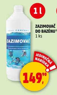 ZAZIMOVAČ DO BAZÉNU, 1 ks  