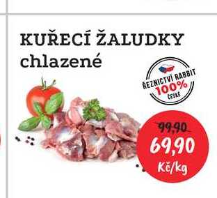 KUŘECÍ ŽALUDKY chlazené 1kg  