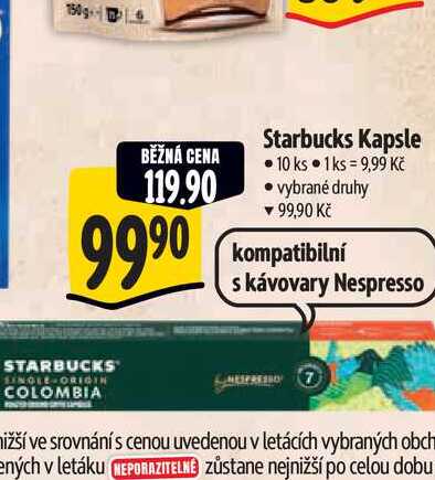  Starbucks Kapsle  10 ks