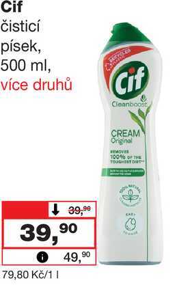 Cif čisticí písek, 500 ml