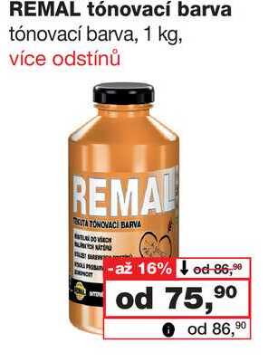 REMAL tónovací barva tónovací barva, 1 kg