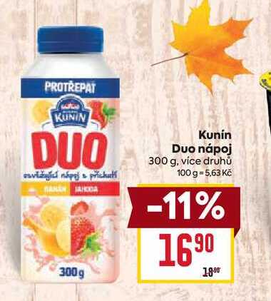 Kunin Duo nápoj 300 g