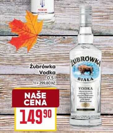 Żubrówka Vodka 0,5l v akci