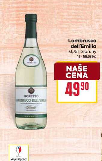 Lambrusco dell'Emilia 0,75l