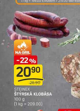 ŠTÝRSKÁ KLOBÁSA 100 g