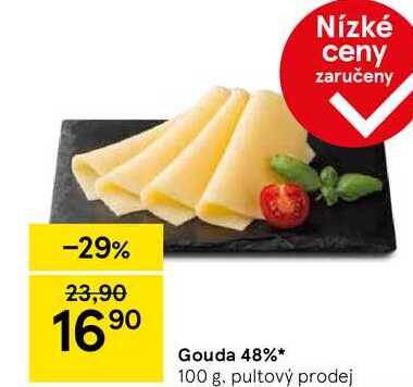 Gouda 48%, 100 g